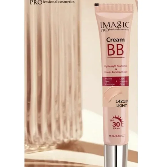 IMAGIC Lightweight Natural BB Cream Foundation SPF30 PA++Uneven Skin Ton… - Picture 5 of 12
